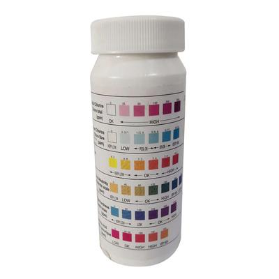 6 In1 Swimming Pool Ph Chlorine Spa Bromine Acid Test Strip Cyanuric Alkalinity