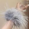 Feather Hair Ties With Flexible Cores Oversized Feather Hair Accessory Feather Cuffs Ideal For Busy Professionals
