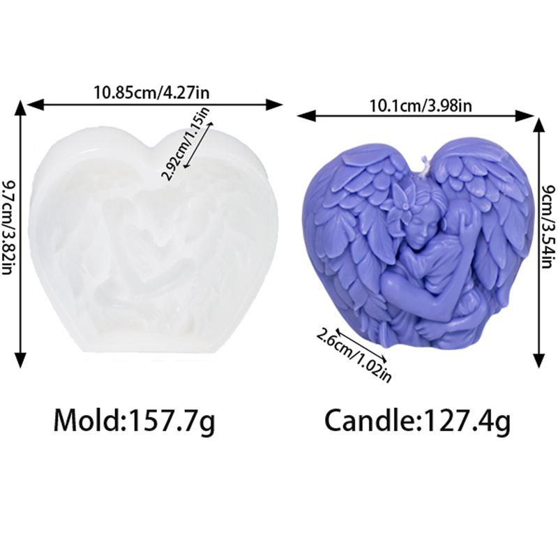 Mother Holding Baby Craft Silicone Soap Mold Mother's Day Silicone Mold Handmade Aromatherapy Gypsum Candle Soap Making Supplies