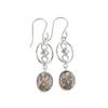 Ethiopian Opal Copper Gemstone 925 Sterling Silver Jewelry Handmade Earrings EE-17-40