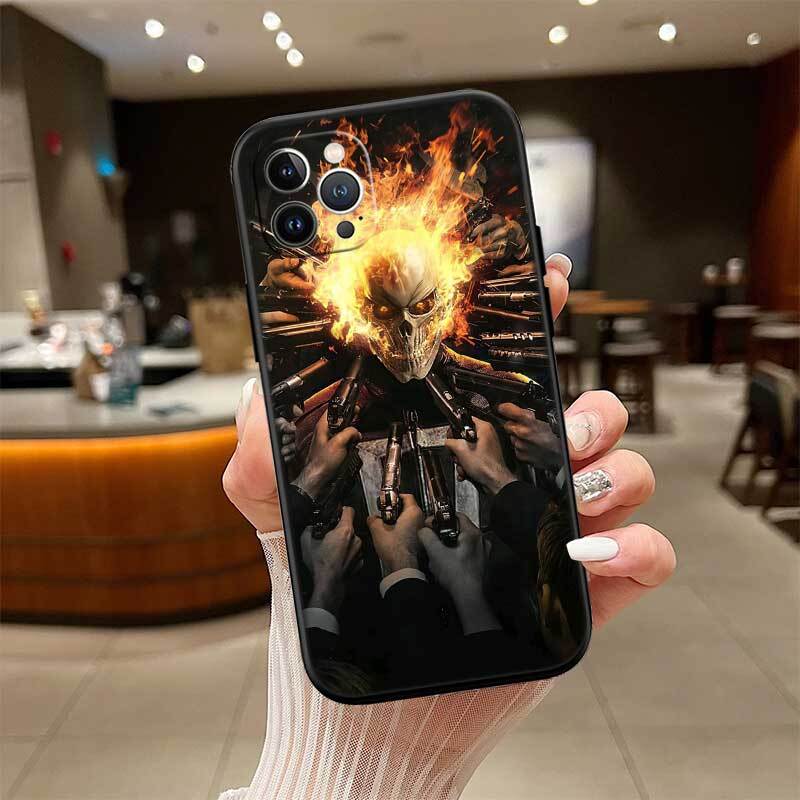 Ghost Rider Case for Samsung Note 20 10 S25 Plus Ultra Lite FE M20 M21 M30 M31 M51 A11 A26 A51 A52 A53 A56 A70 A71 A72 A73