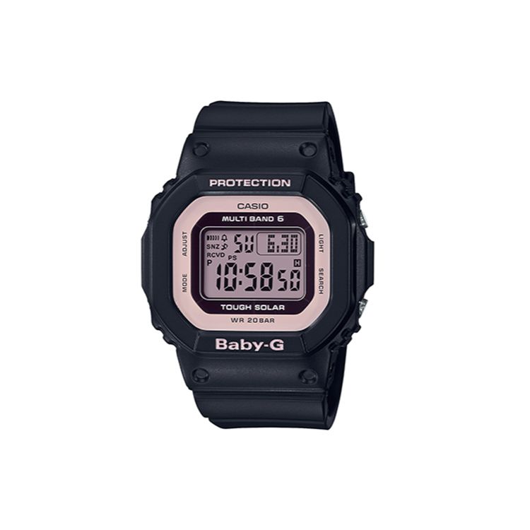 

Casio Baby-G Sakura Season Retro Square Shock Resistant Solar Quartz Watch Women watches Pink BGD-5000U-1B Pink Watch Dial