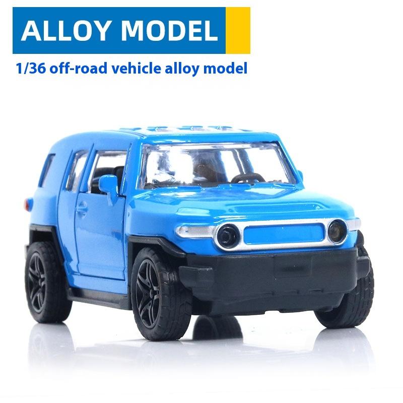 Modello di auto fuoristrada in lega Simulazione Giocattolo per bambini Auto per bambini Ornamenti per auto Decorazione