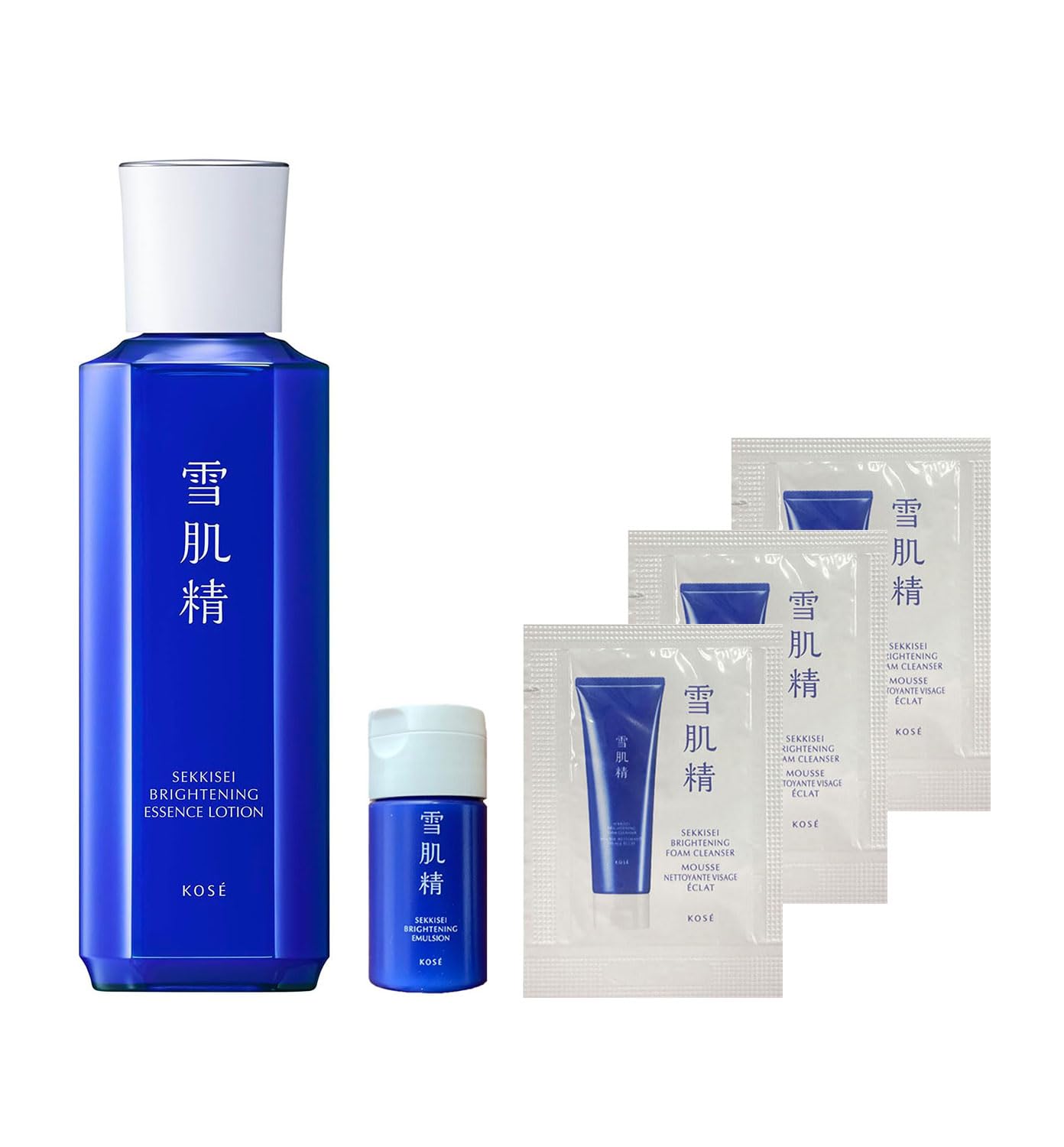 

Лечебный лосьон-эссенция Sekkisei для сияния кожи Ограниченный набор 200 мл с бонусным тоником Отбеливание Шероховатость кожи Возрастные пятна Тусклость Слезы Солодка Китайский