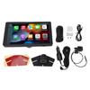Wireless Screen Support for Carplay 9 Inch HD Car Stereo Dash Cam with 4K Front Camera 1080P Rear Camera GPS Navigation