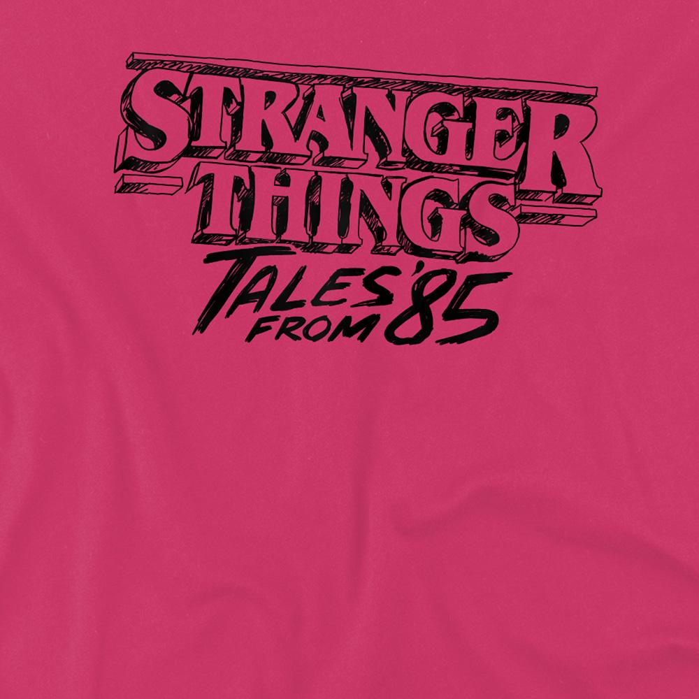 Stranger Things: Tales from Â´85 Childrens/Kids Sketch Logo T-Shirt