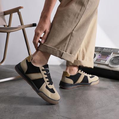 2025 Autumn Casual Men's Shoes Versatile Contrasting Color Board Shoes Forrest Gump Shoes Breathable Fashion Trendy Shoes Foreign Trade Supply 2025