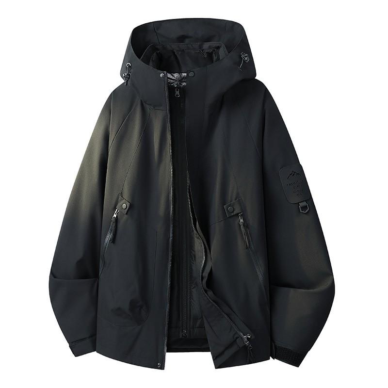 3-in-1 Detachable Windproof Waterproof Hiking Jacket Men Women Outdoor Camping Trekking Fall Winter
