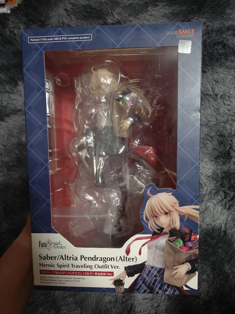 

[USED] Saber Altria Pendragon Alter Heroic Spirit Travel Outfit Figure Fate