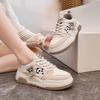2025 spring little white shoes new Korean version ins female students height increase platform sports board shoes casual shoes female NK852