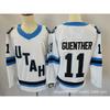 Vintage Utah Hockey Jersey 9 Embroidered Ice Practice Shirt Mens Cotton Blend Retro Team Uniform