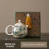 Silver Teapot 999 ******lver Qinglong Teapot Chinese Kung Fu Tea Set Tea Pot Household Filter Single Pot High-end Gift Box