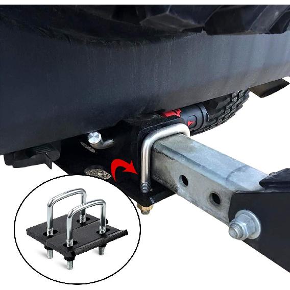 Cenipar Hitch Tightener Anti-Rattle Stabilizer For 1.25" And 2" Hitches Used In Heavy Duty Steel Trailer,Hitch Tightener Clamp Eliminating Rocking