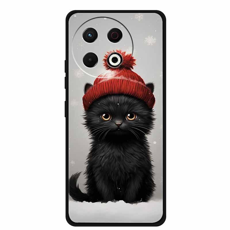 For Tecno Spark 30 Pro Phone Case 30Pro Coque Black Silicone Soft Back Cover Case For Tecno Spark30 Pro 4G Case Protective Shell