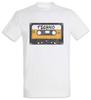 Tape Techno T-Shirt Cassette Techno MC DJ Audio Wave Electro Synthesizer Music