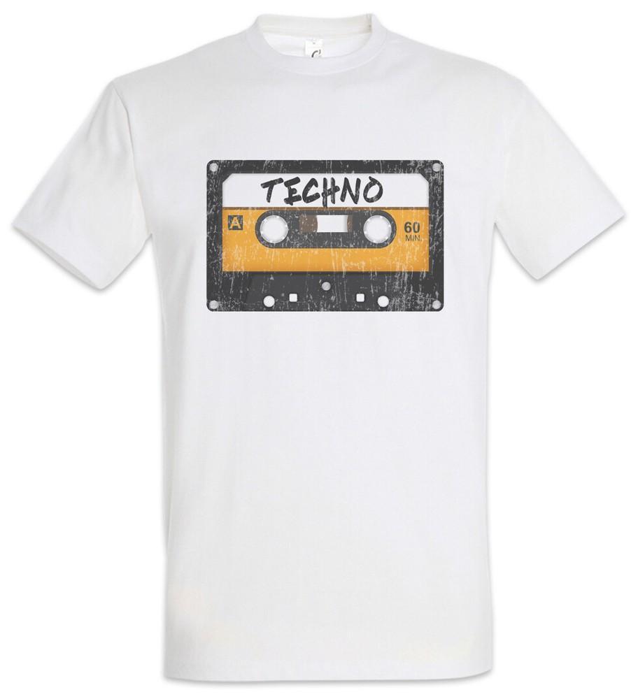 

Tape Techno T-Shirt Cassette Techno MC DJ Audio Wave Electro Synthesizer Music XL