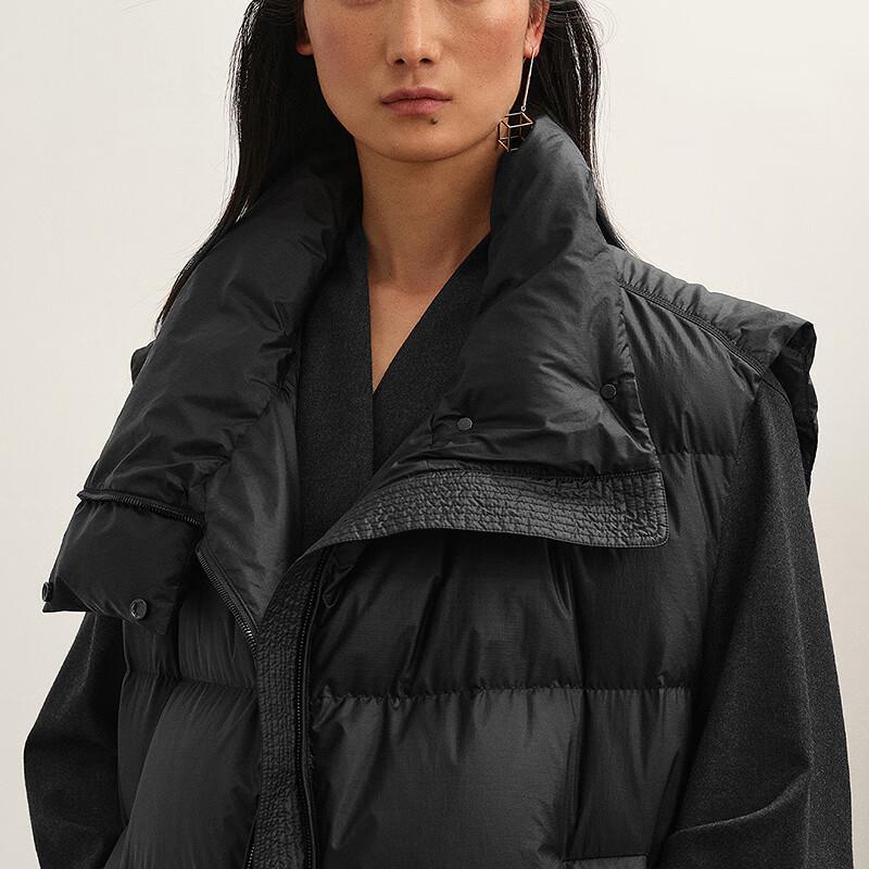 LESS 2025 Winter Stand Collar Sleeveless Down Vest