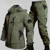 Costum de toamnă pentru bărbați, Anti-uzură, Costum jachetă impermeabilă