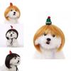 Red Love Festive Christmas Hat Wig For Pets Adorable Pet Hair For Celebrations Seasonal