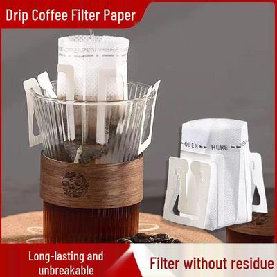 Portable Disposable Coffee Filter Bags for Even Extraction