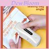 Mini Plastic Bag Sealer With Builtin Battery For Home Use And Travel Convenience