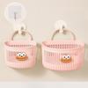 Multifunctional small hanging basket toilet bathroom discarded face towel storage basket kitchen dormitory bedside wall hanging basket