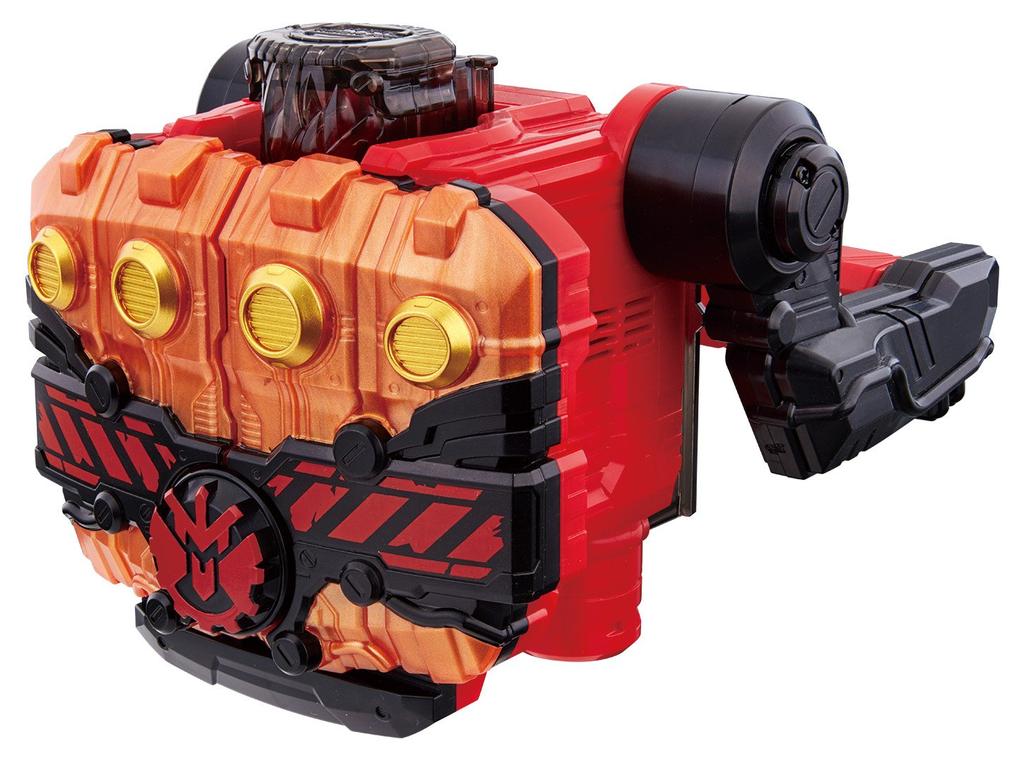 Kamen Rider Build Transformation Dragon Fist DX Close Magma Knuckle