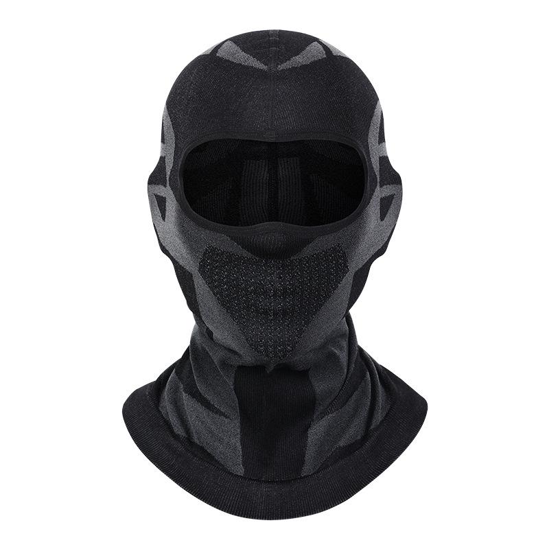 Men's Winter Windproof Cycling & Motorcycle Face Mask - Helmet-Compatible, Ski Neck Warmer