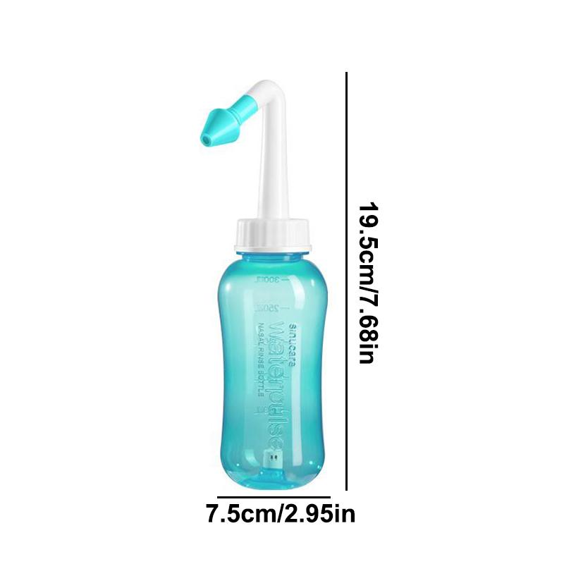 Nasal Wash Cleaner Spray Nasal Irrigator Neti Pot Rinse Nose Cleaner Avoid Sinusitis Rhinitis Treatment Health Care 300/500Ml