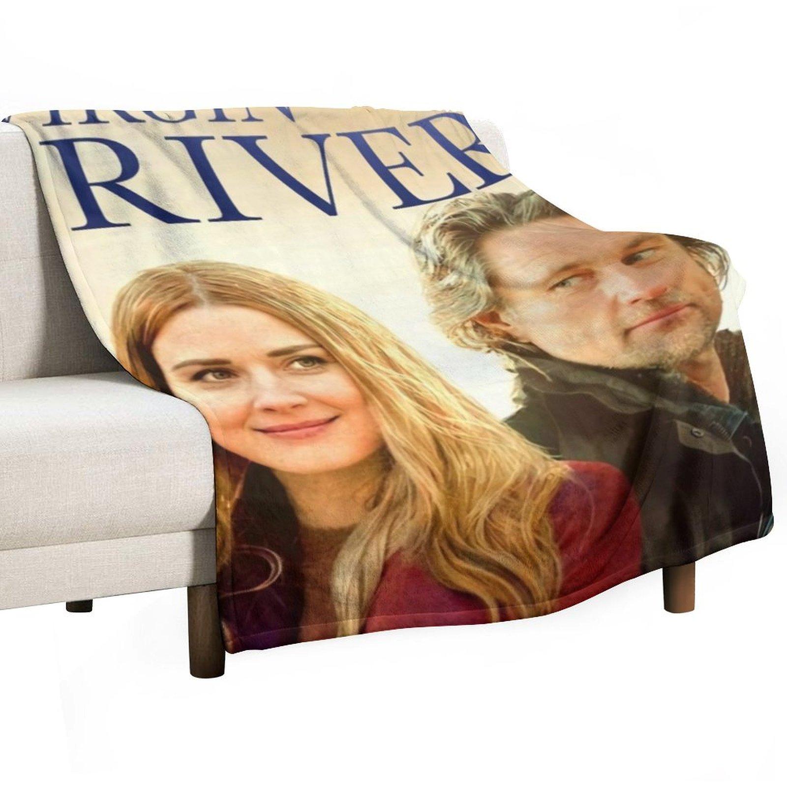 Virgin river Throw Blanket sofa bed Blankets For Baby for sofa Summer Beddings Blankets 30x40in