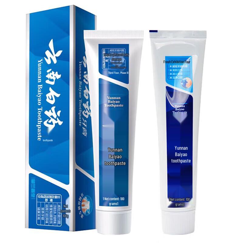 

Yunnan Baiyao Fresh Morning Dew & Spearmint Toothpaste Duo