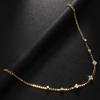 New Elegant Boho Square Forehead Chain Headband Hair Decoration Fashion Gift Indian Rhinestone Head Chain Princess Jewelry Gift