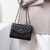 New Bag Women's Bag Chain Bag Crossbody High End Feeling Light Luxury Spring and Summer Genuine Leather Square Bag