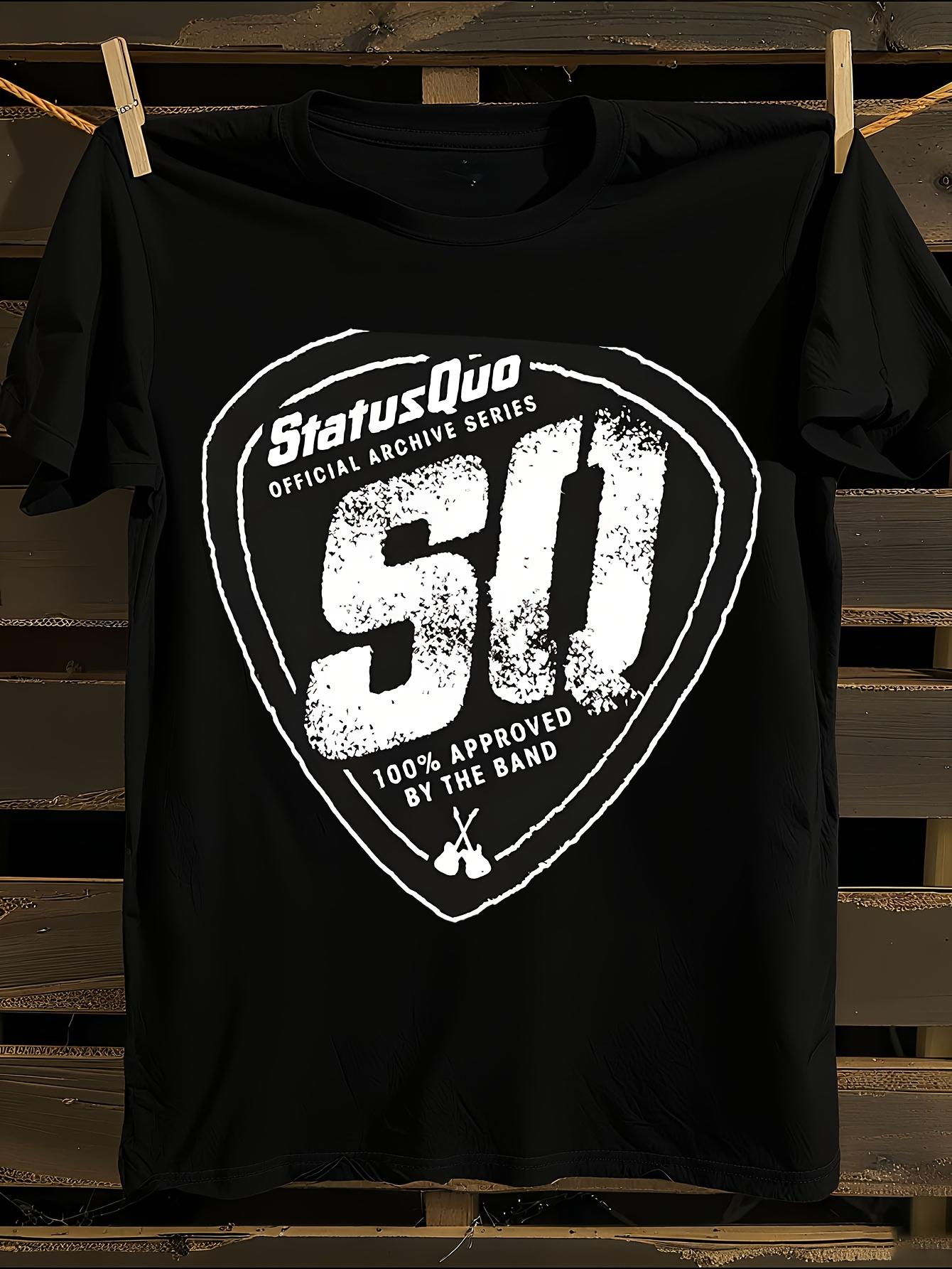 Status Quo Official Graphic T-shirt M