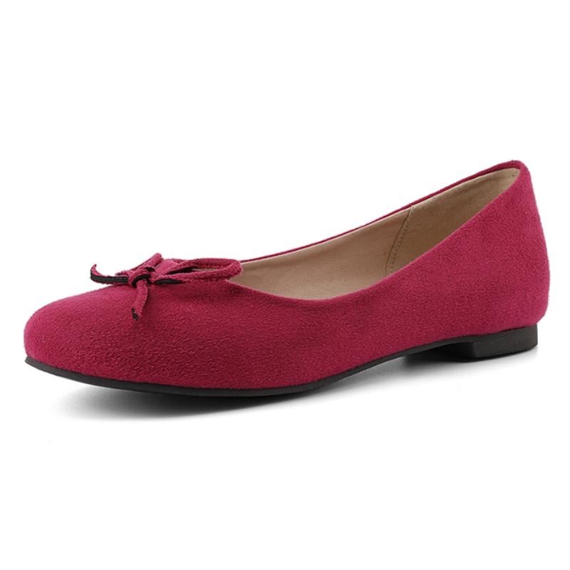 Módní dámské ploché boty Módní mokasíny Pohodlné jarní podzimní dámské baleríny Sladce růžové Zelené Bílé Ležérní Velká Velká Velikost 52