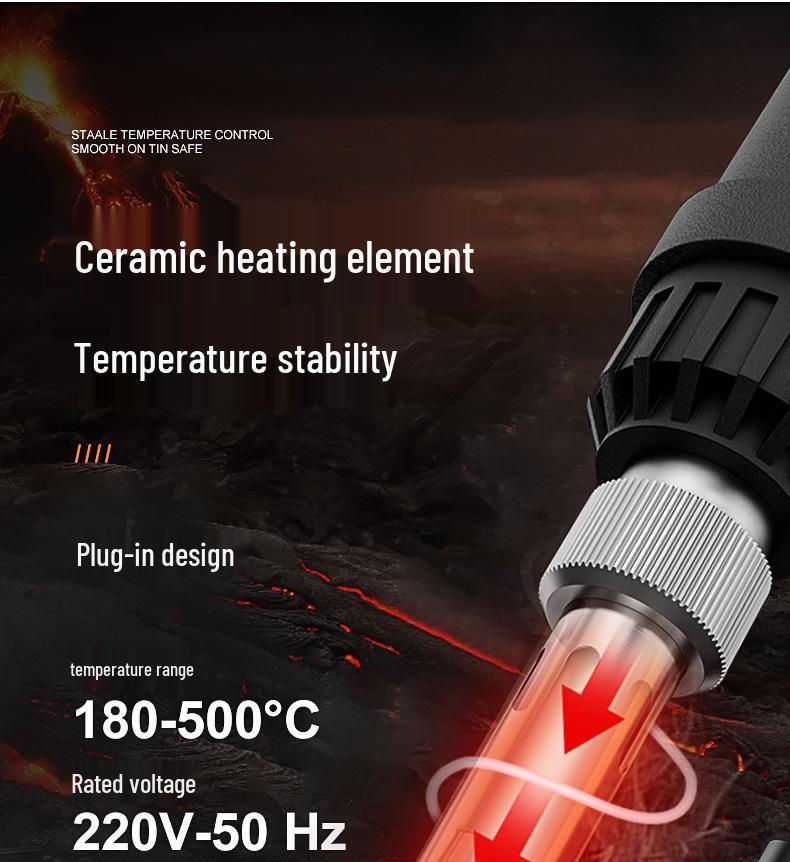 2026 Rechargeable 21V Lithium Electric Soldering Iron, 90W Wireless and Portable.