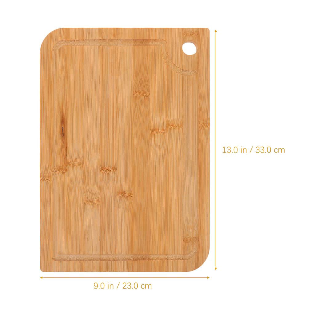 Bamboo Chopping Multifunctional Kitchen Cutting Board With Juice Groove Reusable Vegetable Fruit Meat Prep Board