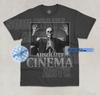 Absolute Cinema T- Shirt Funny Meme Joke Skeleton Hilarious Trendy Graphic  Shirt
