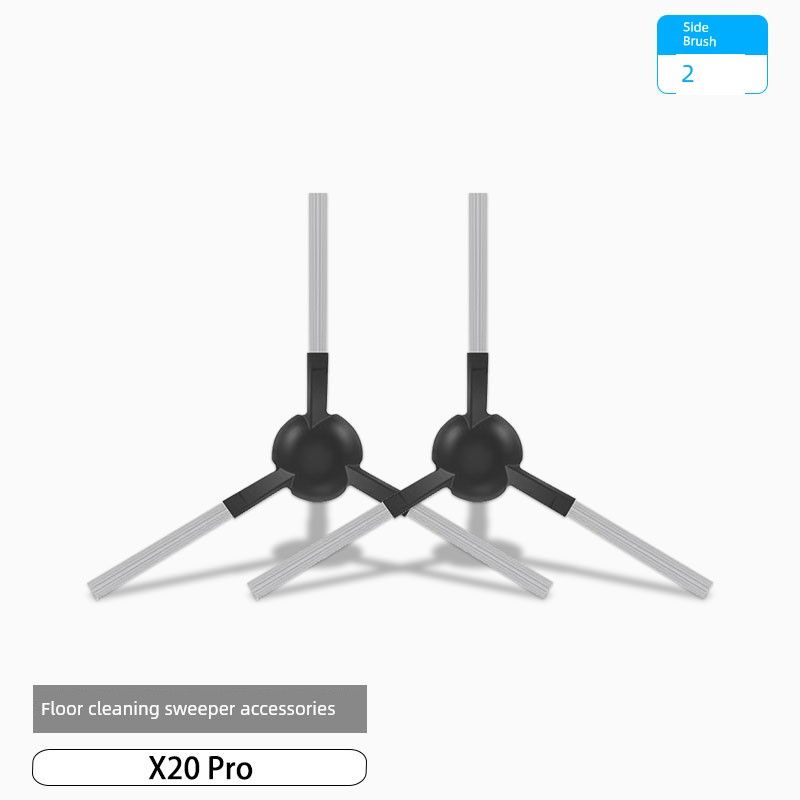 

Accessories for Xiaomi Sweeping and Mopping Robot X20 Pro: Side Brush, Filter, Cleaning Cloth, Dust Bag, Cleaning Fluid, Consumables Side Brush [2 Pieces]
