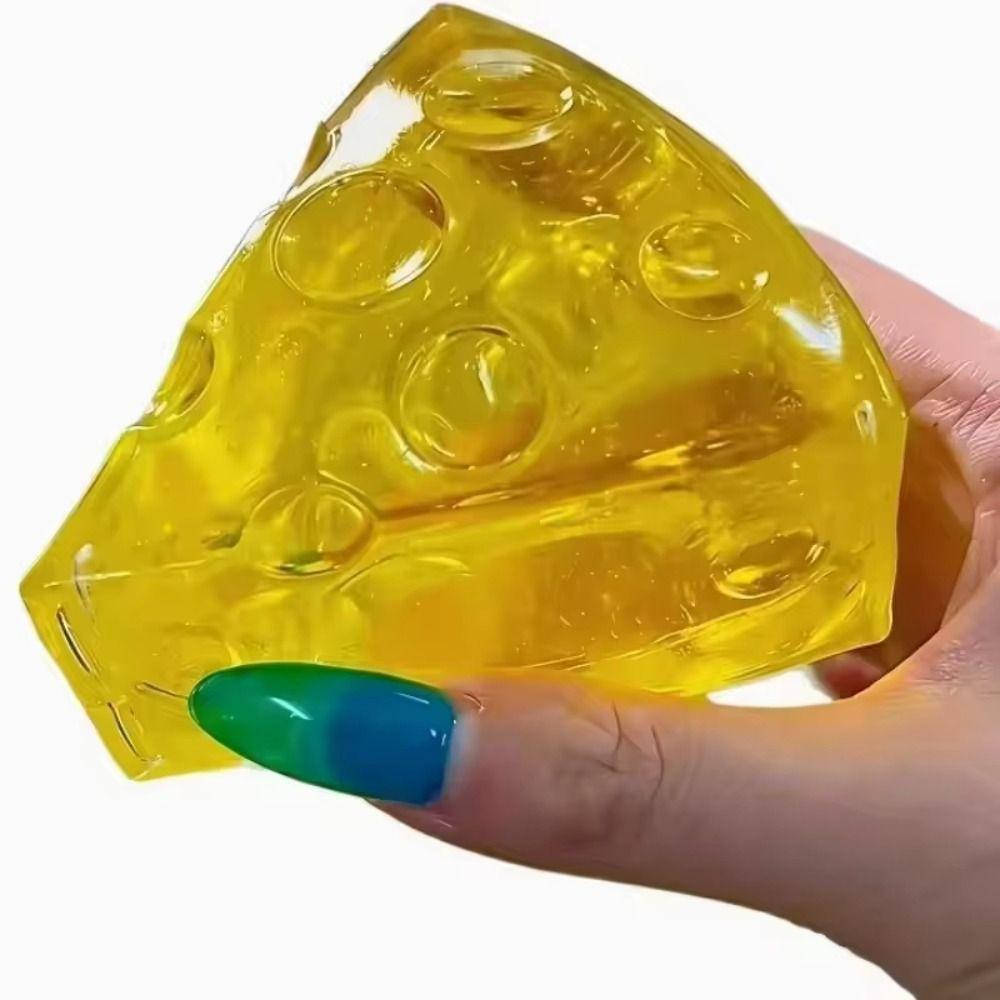 Realistic Squishy Honey Cheese Suction Finger Sensory Cheese Toy Funny Squishy Toy  Party Favors