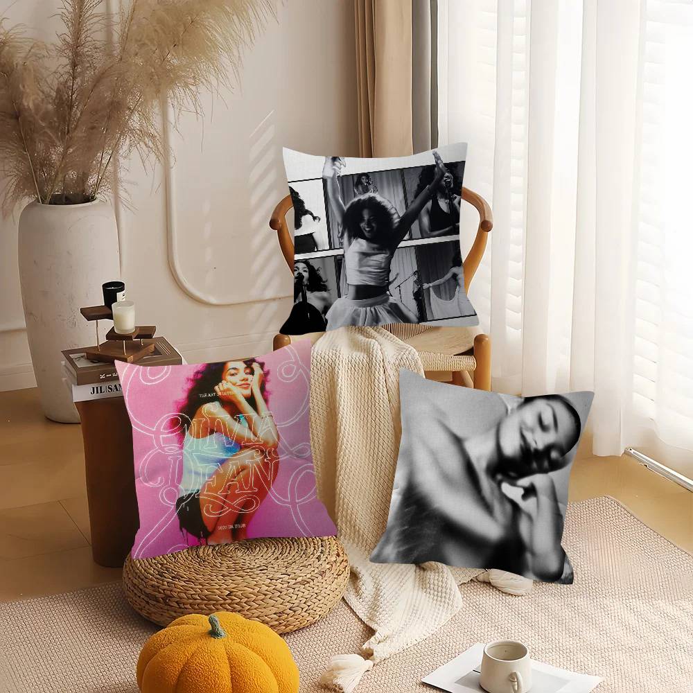 Singer Olivia album Dean  Pillow Gift Home Office Decoration Bedroom Sofa Car Cushion Cover case 45x45