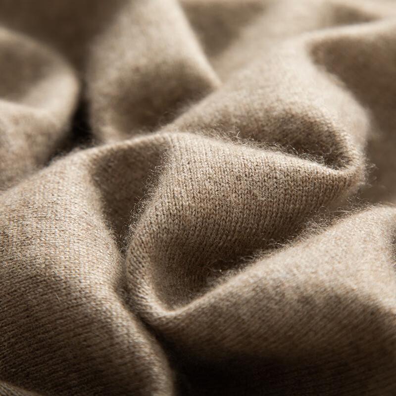 Fanzhen Men's V-Neck Cashmere Blend Sweater