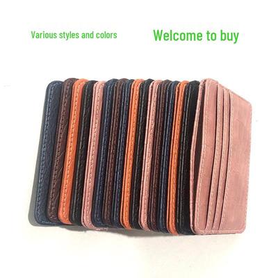 Ultra-Thin Laser PU Card Sleeve: Compact Card Holder for IDs & Bank Cards