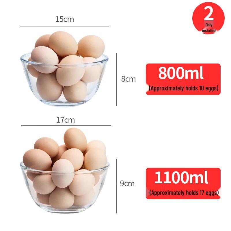 Star Brand High Heat Resistant Glass Mixing Bowl