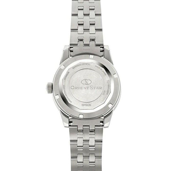 Orient Star M42 Diver 1964 2nd Edition Titanium Model RK-AU0701B Mens Wristwatch Mechanical Automatic Black Calendar Auto