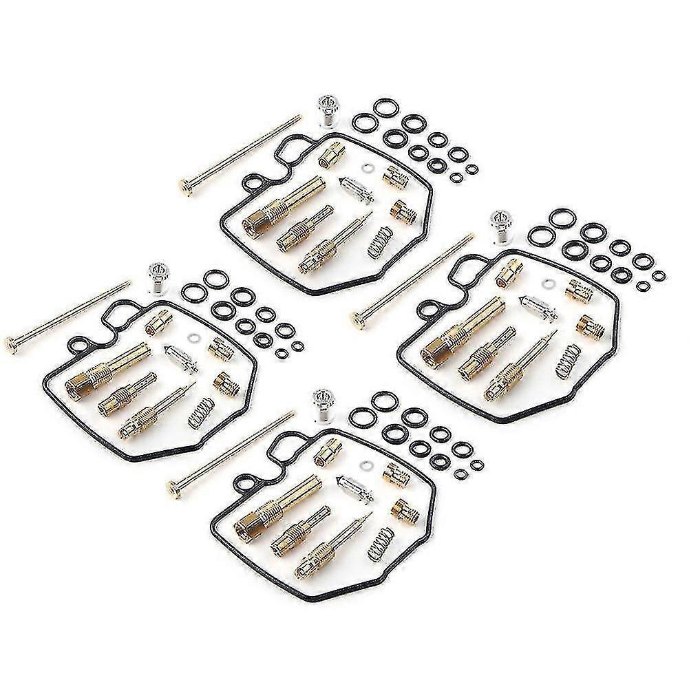 4x Motorcycle Carburetor Carb Repair Rebuild Kits For Honda Cb650 Cb650c Cb650sc Cb 650 C 1981 1982_CDA