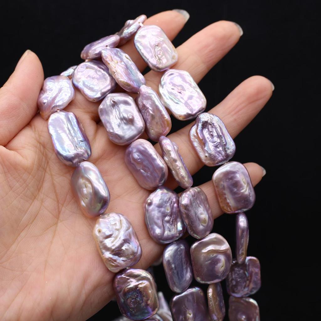 AA Variant Baroque Pearl Freshwater Pearl Rectangle Beads For Jewelry Making DIY Bracelet Earrings Necklace