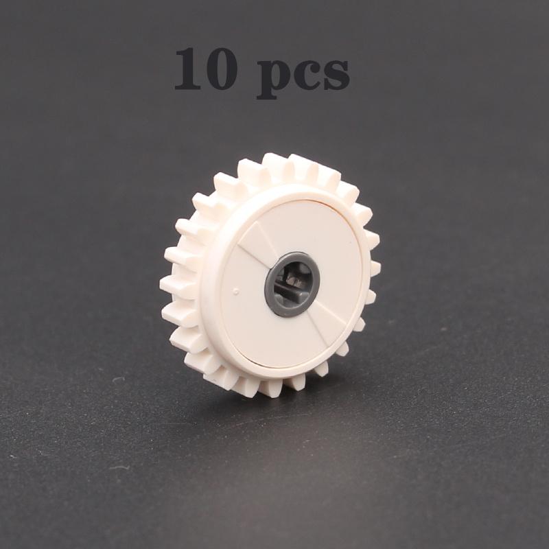 MOC Gear Series Gear Rotating Platform Gear Rack and Gear Differential High-tech Parts Small Particles Building Blocks Toys