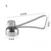 Egg Cracker Topper Tool for Raw Eggs Stainless Steel Egg Shell Opener Tool  Adjustable Effort for Preparing Custards and Cakes