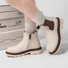 Children's Fashionable Outdoor Leisure High Top Martin Boots British Style Children's Boots Princess Shoes 26-37